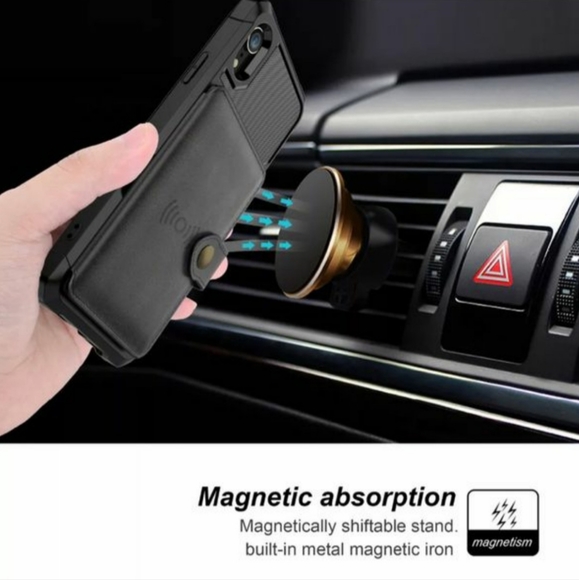 Luxury PU Leather Wallet Case for Samsung - Picture 5 of 7